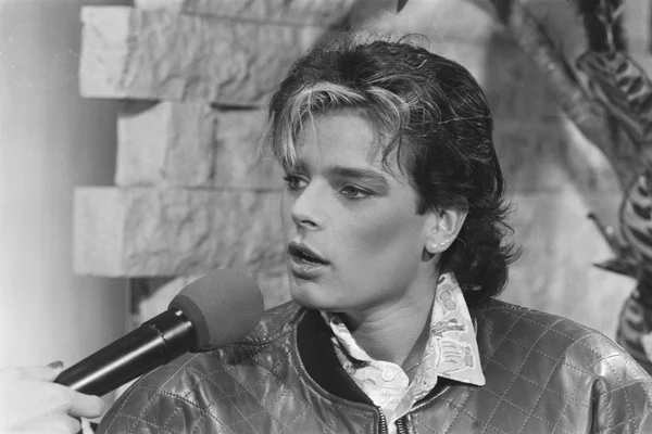 La princesse Stéphanie de Monaco lors d'une interview pour le Haagse Courant, le 12 novembre 1986.