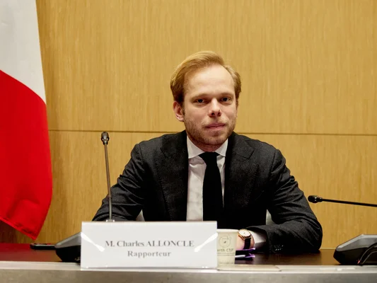 Charles Alloncle, rapporteur de la commission d'enquête sur l'audiovisuel public