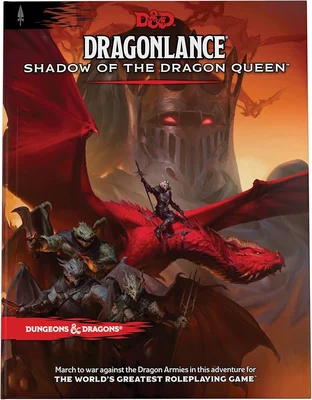 Couverture du module Dragonlance: Shadow of the Dragon Queen pour Donjons & Dragons.