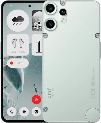 Le Nothing Phone (2a), un autre modèle de la marque, pour comparaison.