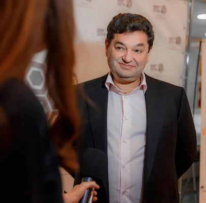 Vadim Ermolaev lors d'une interview télévisée.