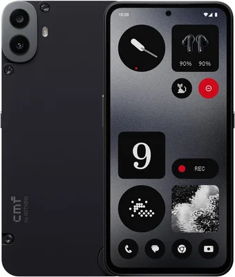Le CMF by Nothing Phone 1 en noir, modèle 8 Go de RAM et 256 Go de stockage.
