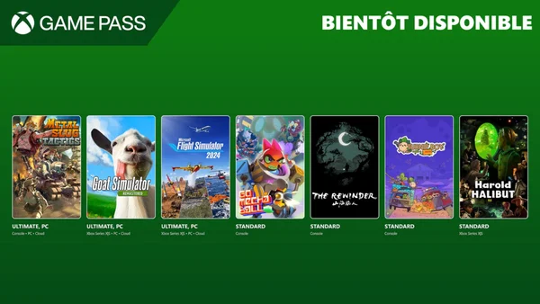 Prochaines sorties annoncées sur le Xbox Game Pass