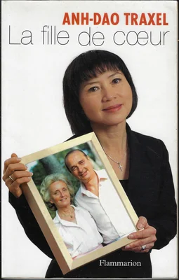 Couverture du livre 'La fille de cœur' d'Anh-Dao Traxel, publié chez Flammarion.