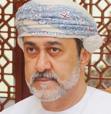 Haitham ben Tarik, sultan d'Oman.