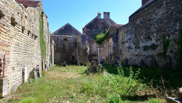 Ruines de l'ancienne église Saint-Pierre de Saint-Père (Yonne).
