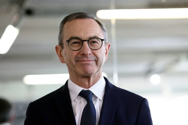 Bruno Retailleau lors de l'annonce de sa candidature à la présidentielle 2027.