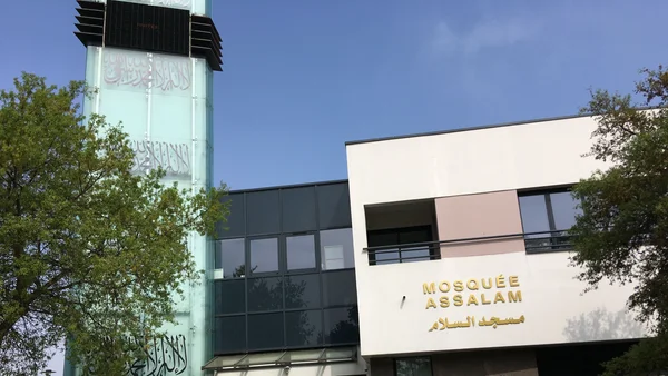 La mosquée Assalam à Nantes, lieu de la rencontre annuelle des Musulmans de l'Ouest annulée.
