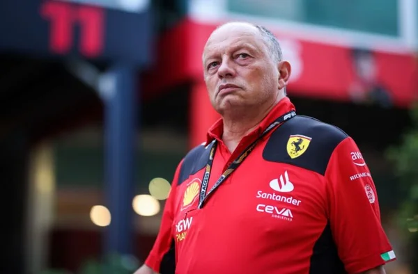 Frédéric Vasseur dans le paddock d'un Grand Prix.