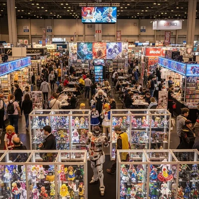 L'ambiance animée de Japan Expo, où le Daruma du Nouveau Manga sera officiellement lancé par la Fnac.