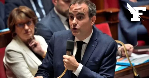 Sébastien Lecornu lors d'une intervention à l'Assemblée nationale.