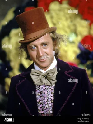 Gene Wilder dans Willy Wonka et la Chocolaterie (1971).
