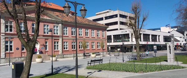 Mémorial à Kristiansand pour les victimes des attentats du 22 juillet 2011.