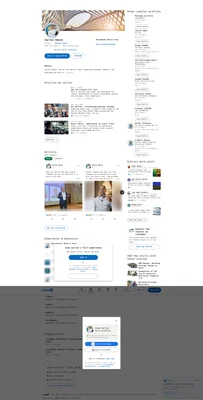 Page de profil LinkedIn de Carlos Ghosn montrant son personnage de gourou du management