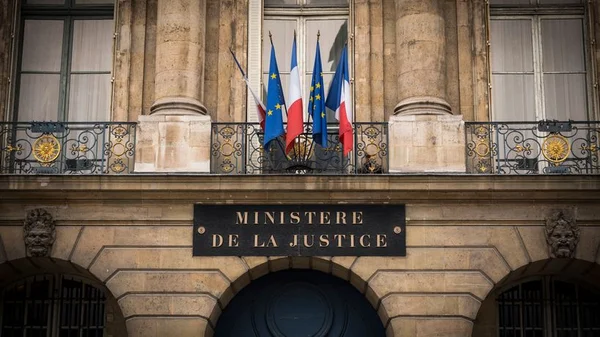 Le ministère de la Justice, place Vendôme à Paris.