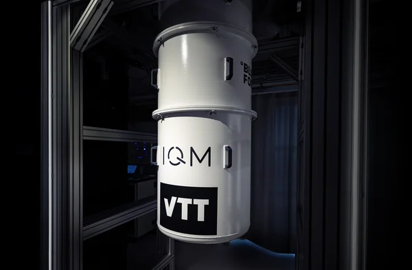 Premier ordinateur quantique européen à 50 qubits, développé par VTT et IQM.