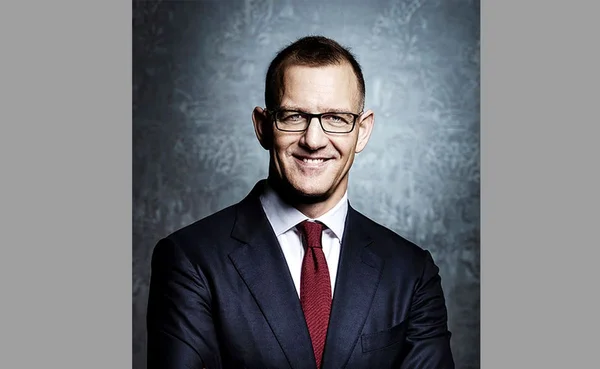 Daniel Kretinsky, l'homme d'affaires tchèque, en portrait officiel.