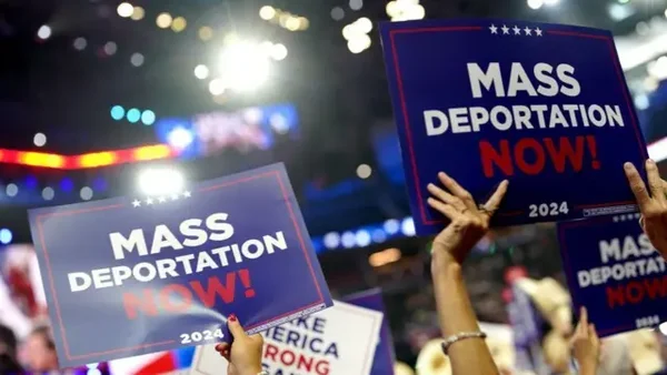 Élections américaines 2024 : Combien d'immigrés Trump pourrait-il expulser ? - BBC News Afrique