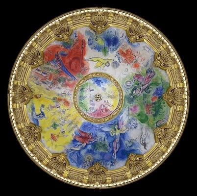 Le plafond de Marc Chagall pour l'Opera de Paris - Marc Chagall — Google Arts & Culture