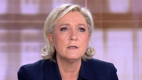 Portrait de Marine Le Pen.