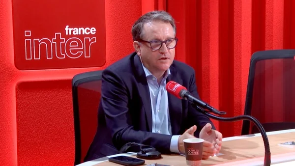 Rodolphe Belmer lors d'une interview sur France Inter.
