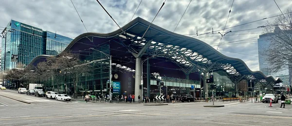 La gare Southern Cross de Melbourne, autre nœud ferroviaire affecté par les perturbations liées à la panne de Telstra.