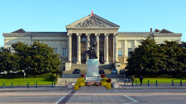 Le Palais Bourbon à Paris, siège de l'Assemblée nationale.