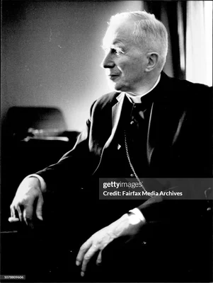 Mgr Marcel Lefebvre, fondateur de la Fraternité Saint-Pie-X, en portrait d'archives.