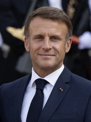 Emmanuel Macron en août 2024