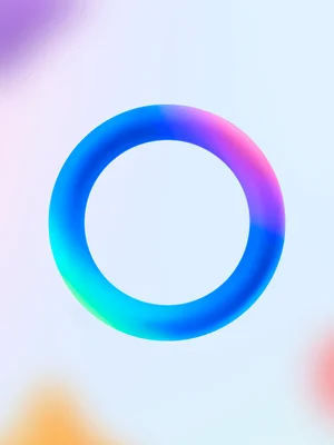 Logo de Meta AI, l’assistant conversationnel de Meta.