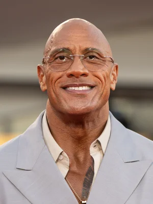 Portrait de Dwayne Johnson.