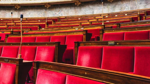 L'hémicycle du Parlement où se sont déroulés les débats sur le projet de loi Ripost.