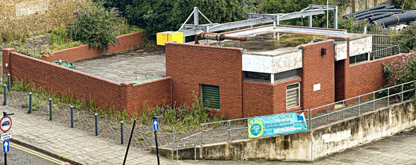 Station de pompage de Southern Water à Chatham, dans le Kent.