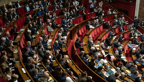 L'Assemblée nationale en séance plénière après l'adoption définitive de la loi sur l'aide à mourir.