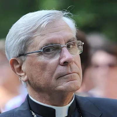 Jean-Michel di Falco, ancien évêque, en portrait.
