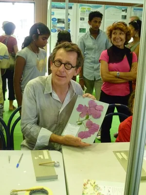 Jamy Gourmaud à la Fête de la Science 2012 à La Réunion.