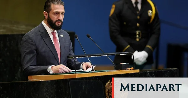 Ahmed al-Charaa, premier président syrien à prendre la parole à l'ONU depuis 58 ans.