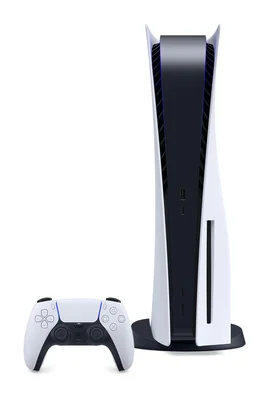 PlayStation 5 standard avec sa manette DualSense.