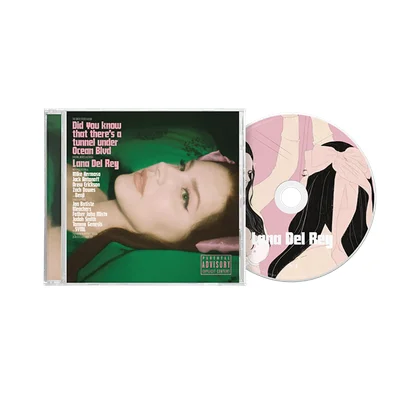 Pochette alternative du CD 'Did you know that there's a tunnel under Ocean Blvd' de Lana Del Rey.