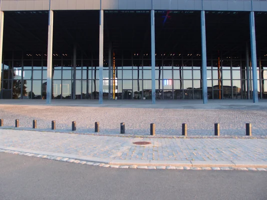 Le palais de justice de Nantes, conçu par l'architecte Jean Nouvel.