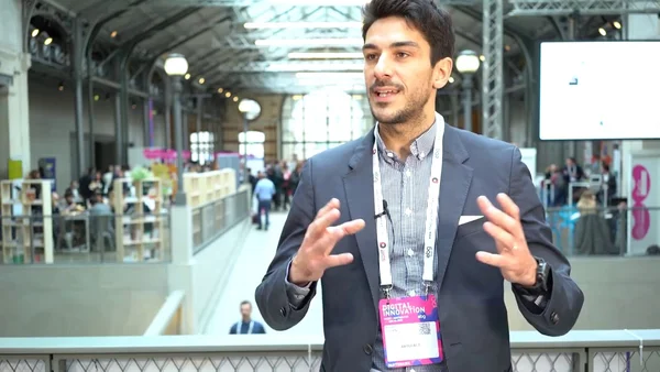 Vincent Luciani, co-fondateur et COO d'Artefact, lors de Digital Innovation 2019.