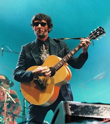 Fred Chichin, guitariste des Rita Mitsouko, en concert.