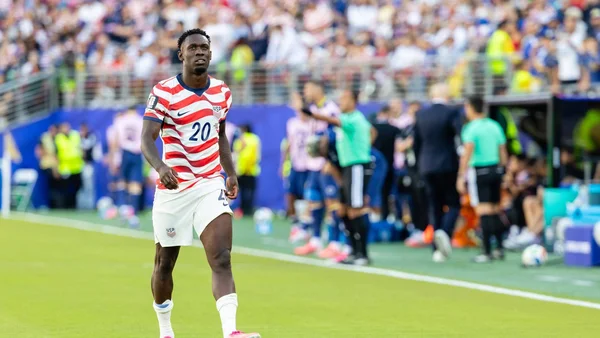 Folarin Balogun sur la pelouse lors du Mondial 2026.