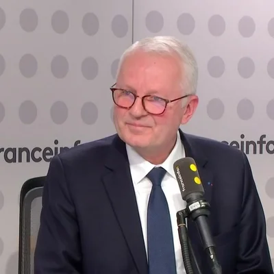 Rémy Heitz lors d'une interview sur franceinfo.