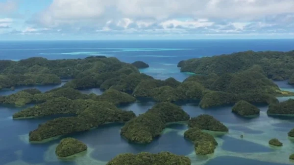 The United States has deported a first migrant to the Palau islands.