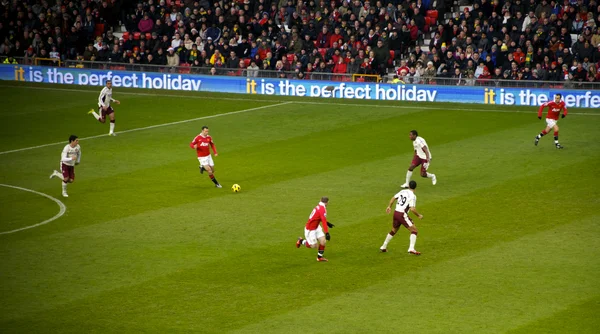 Un match de Premier League entre Manchester United et Sunderland lors du Boxing Day 2010.