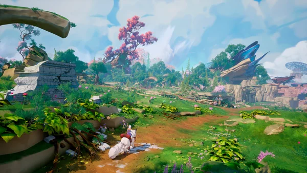 Aperçu du monde d'Edge of Memories, le JRPG de Midgar Studio.