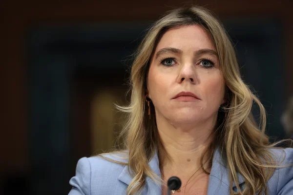 Sarah Wynn-Williams lors d'une apparition publique.