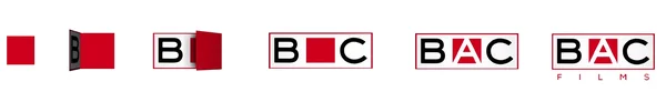 Évolution du logo de Bac Films.