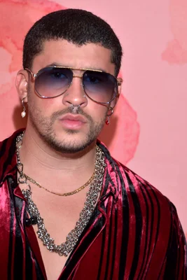 Bad Bunny photographié à Los Angeles en octobre 2019.